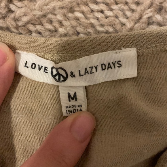 Love & Lazy Days Shirt - Picture 2 of 2